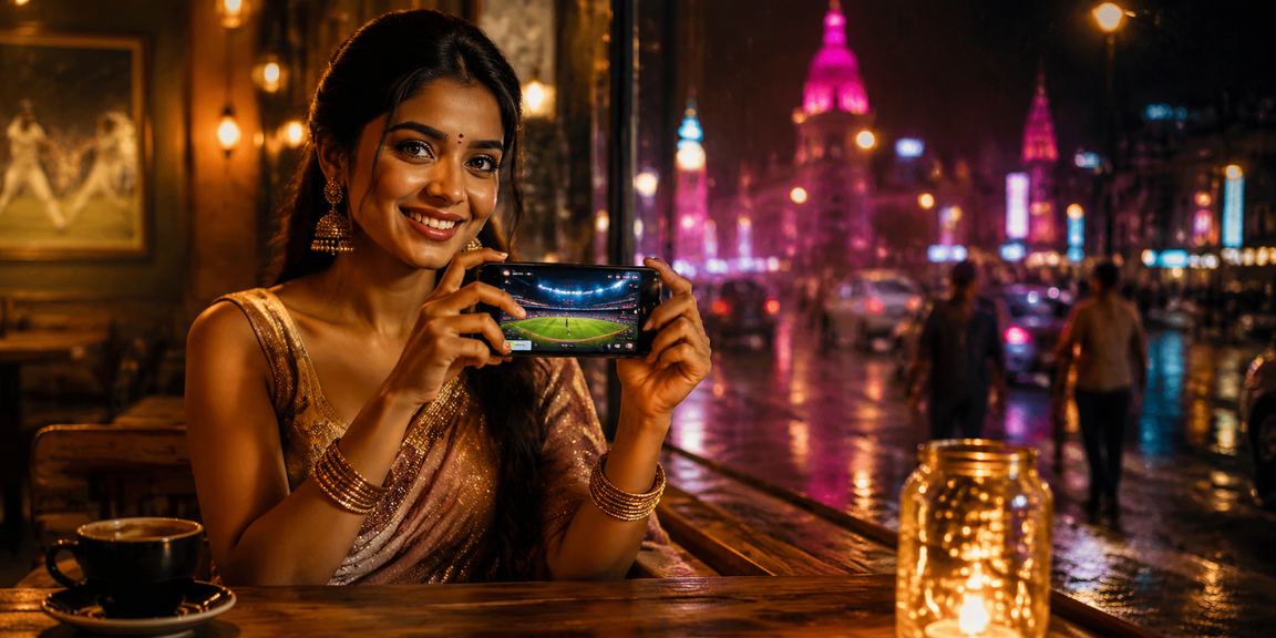 Mumbai cricket fans placing online IPL bets on a mobile